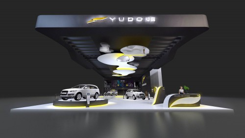 Industrial-man|Application of 1:1 car model during booth construction(图2)